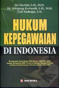 HUKUM KEPEGAWAIAN DI INDONESIA
