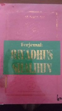 Terjemah RIYADHUS SHALIHIN Jilid 2